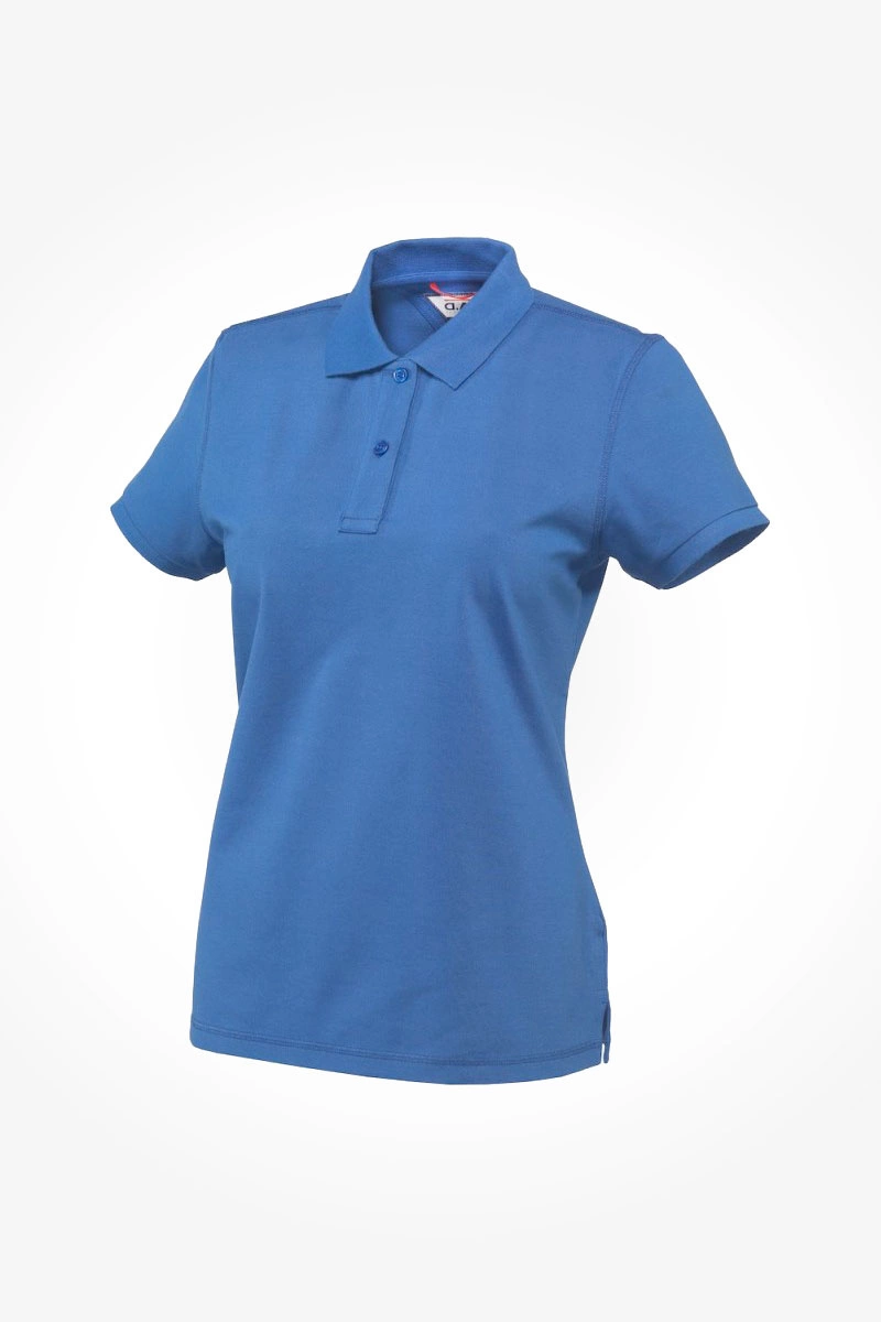 Koszulka polo damska chabrowa PARKES LADY
