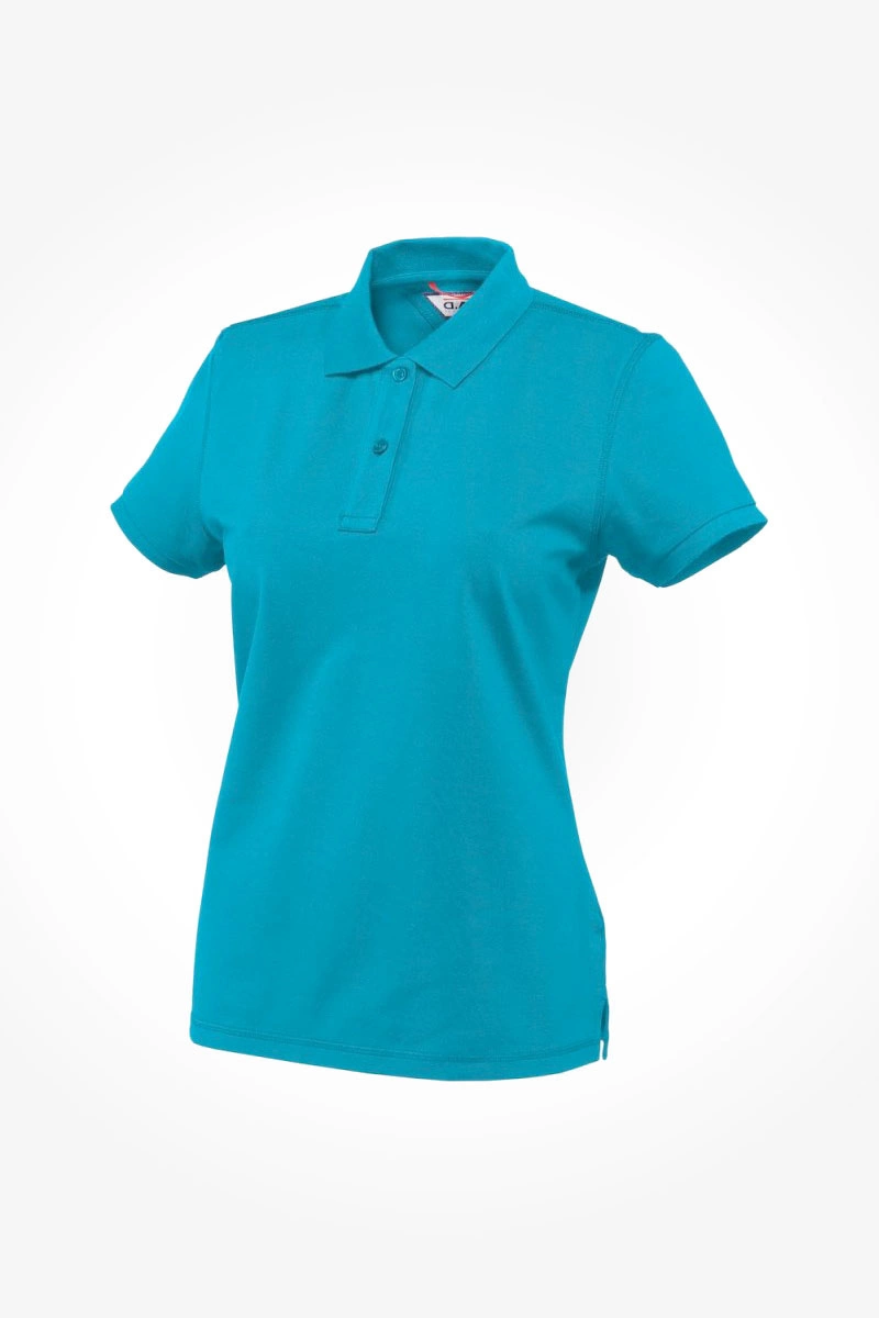 Koszulka polo damska turkusowa PARKES LADY