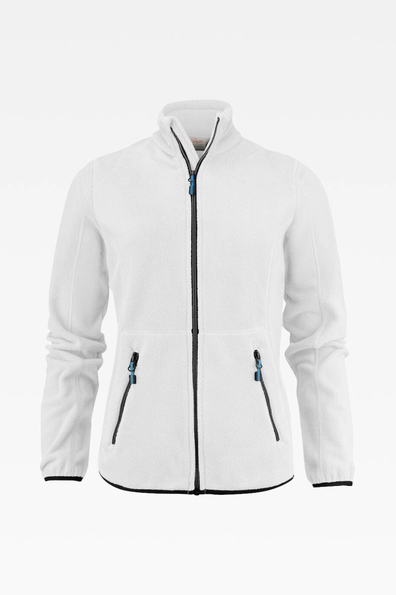 Bluza polarowa damska zapinana na zamek biała Speedway Lady