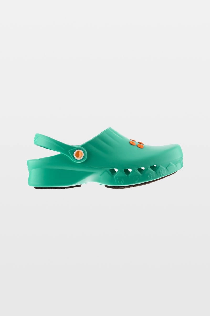 Obuwie medyczne Wock Nube 05 z pianki EVA zielone, unisex