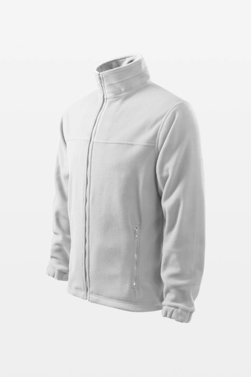 Bluza polarowa męska biała Malfini JACKET 501