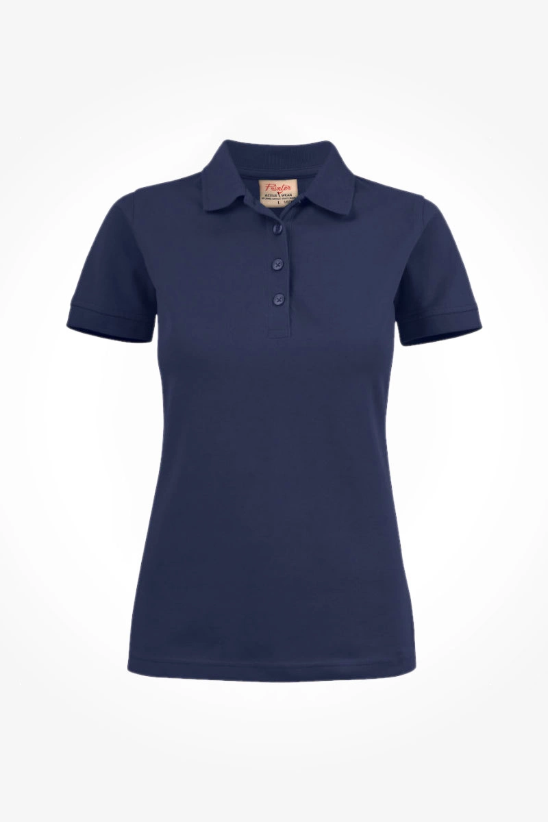 Koszulka polo damska granatowa SURF LADY STRETCH