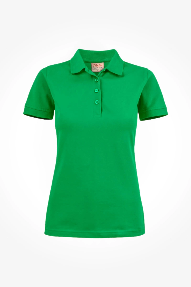 Koszulka polo damska zielona SURF LADY STRETCH