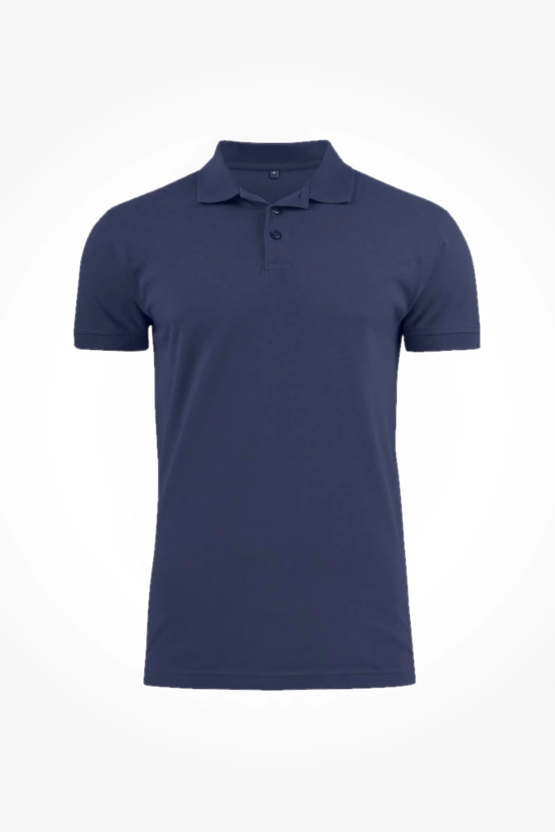 Koszulka polo męska granatowa SURF STRETCH