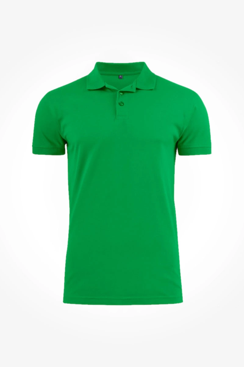 Koszulka polo męska zielona SURF STRETCH