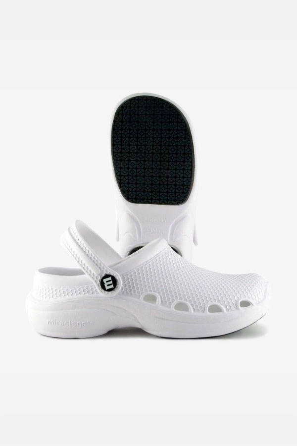 Buty medyczne damskie białe Miraclogs