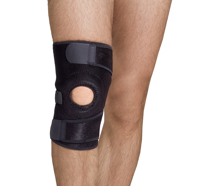 Neoprenowy stabilizator stawu kolanowego, zapinany. IMMOBILO FLEXI-L