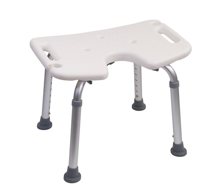 Taboret prysznicowy z wycięciem U