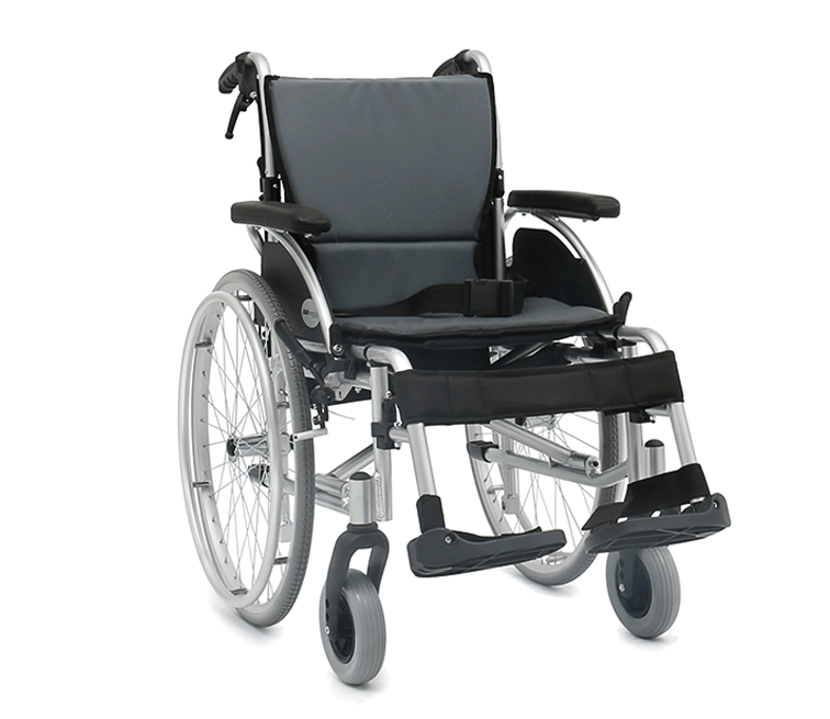 Wózek inwalidzki aluminiowy ERGONOMIC