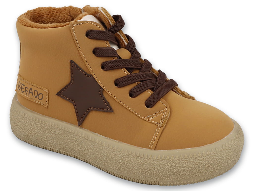 Półbuty dziecięce Rock Befado 169P035 – Skórzane buty chłopięce
