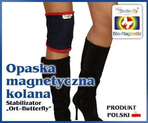 Magnetyczna opaska na kolano zapinana na rzepy-rozmiar na zamówienie
