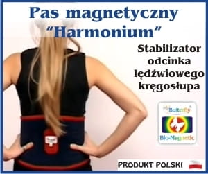 Magnetyczny stabilizator kręgosłupa Harmonium-rozmiar na zamówienie