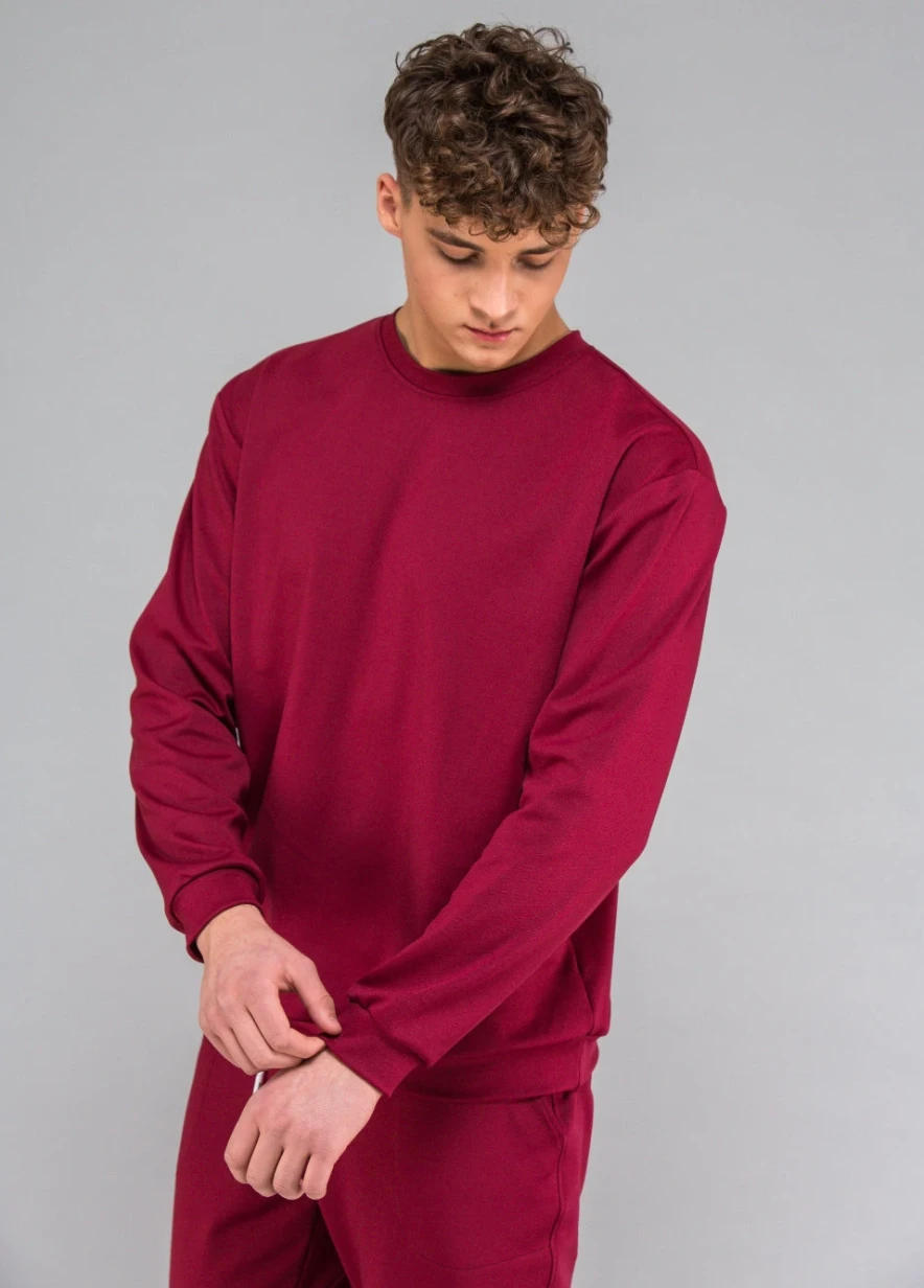 męska sportowa bluza medyczna długi rękaw LIAM