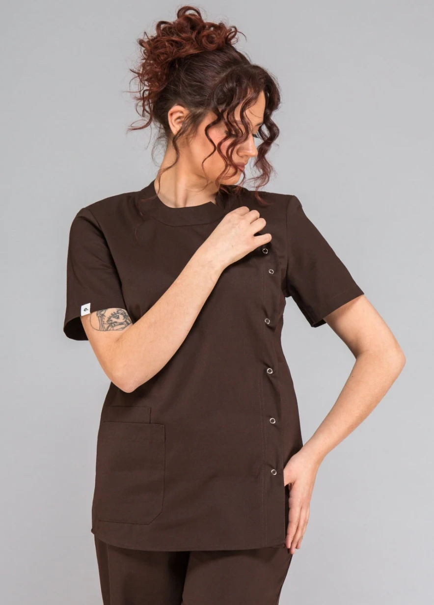 bluza kosmetyczna damska krótki rękaw PAULA