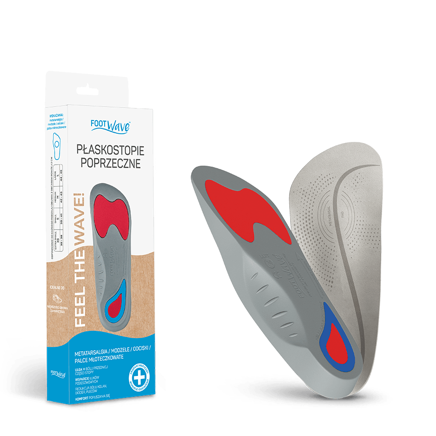 FootWave™ PŁASKOSTOPIE POPRZECZNE 3/4