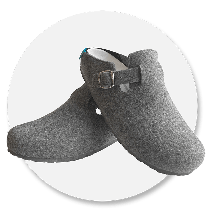 Obuwie terapeutyczne FootWave HOME – szare