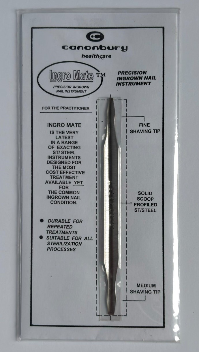 Instrument do wrastających paznokci
