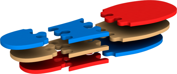 Wkładka odciążająca 3x3 SBI FRAME / MOTUS