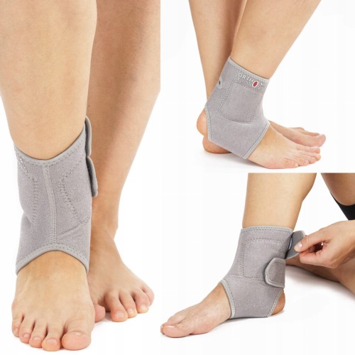 2x Opaska Magnetyczna Na Kostkę Orteza Stawu Skokowego Stabilizator Stopy