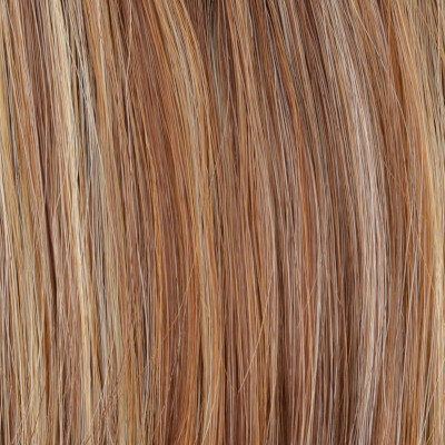 Dopinka syntetyczna z szerokimi oczkami do przeplatania własnych włosów blond TOP VOLUME 30/15/25