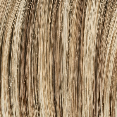 Półperuka syntetyczna na delikatnej tiulowej bazie piaskowy ciemny blond CLOSE darksand/mix