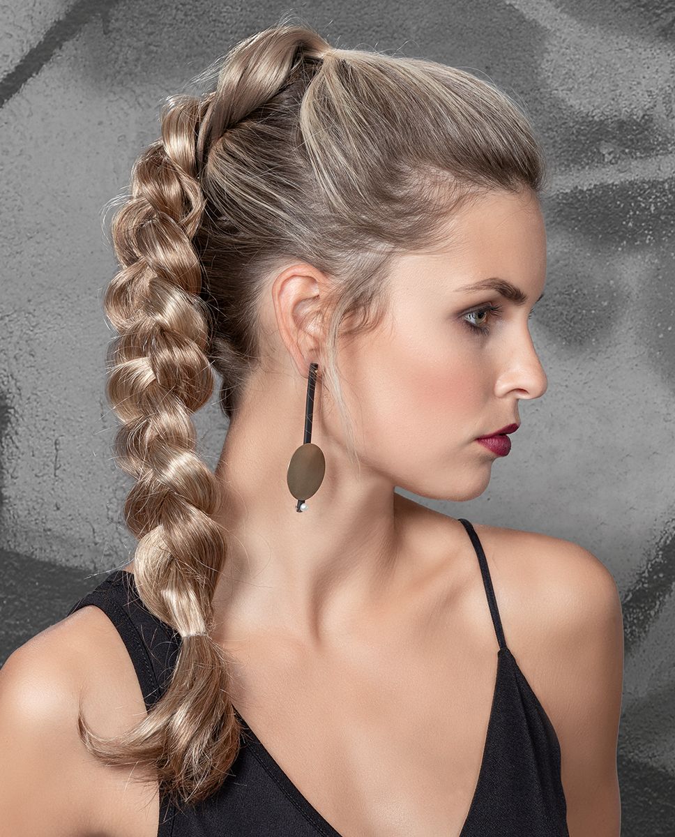 Syntetyczna treska-warkocz platynowy blond TRICKY platinum blonde