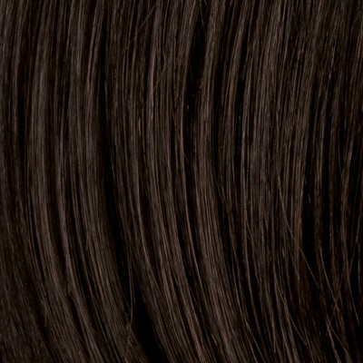 Treska syntetyczna mocowana jednym klipsem odporna na ciepło ciemny brąz WINE dark brown*