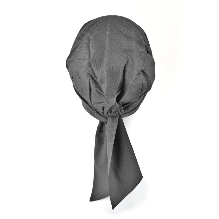 Prosty do ułożenia lekki i wygodny ciemnoszary turban FELICJA NEW 257