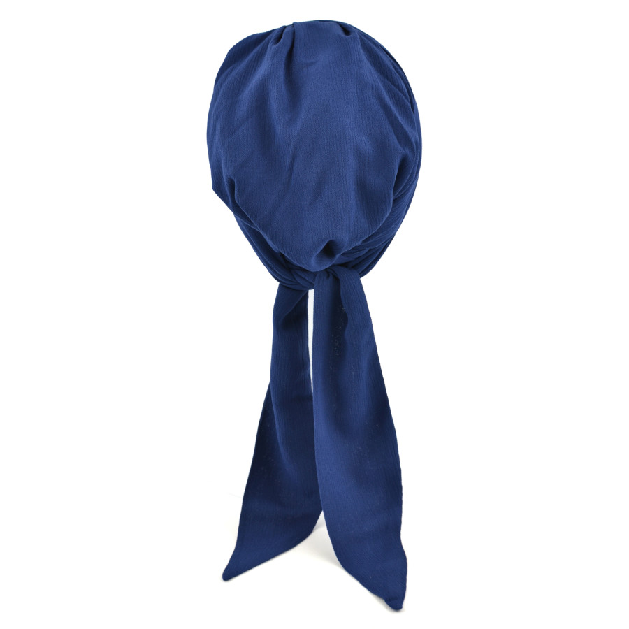 Elegancki i modny granatowy turban VENICE 78 granat*