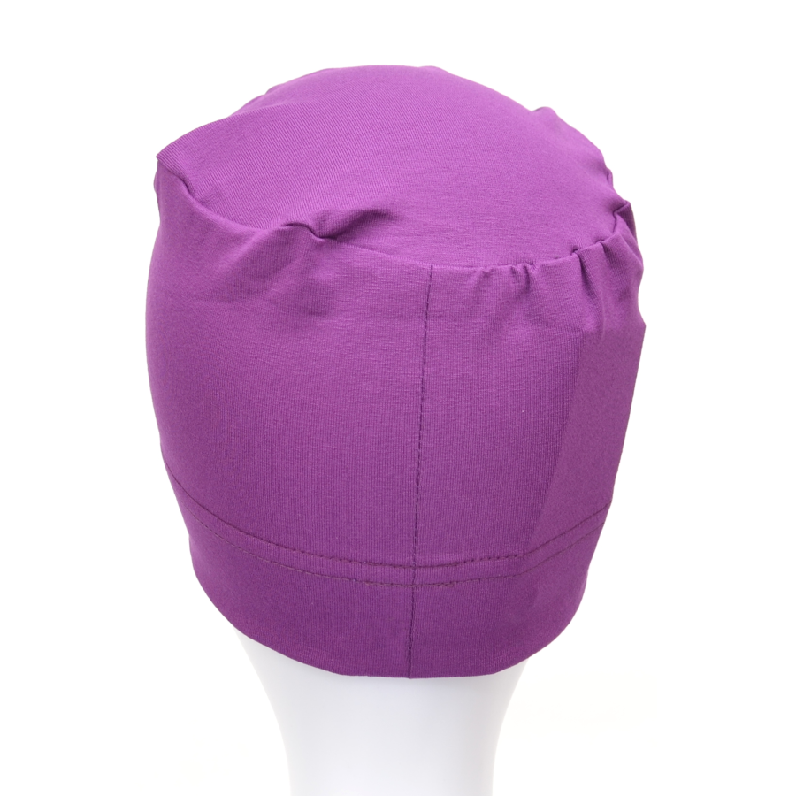 Lekki bezszwowy turban VIOLET 32 fiolet*