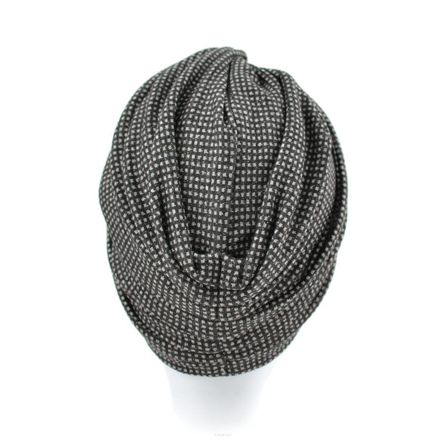 Turban retro czarny RIGA J/60*