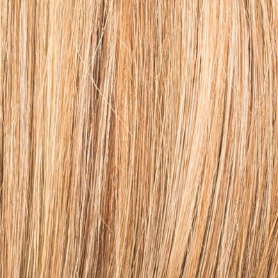 Okrągła syntetyczna treska typu gniazdko zakładana na kucyk rudy blond GROG ginger blonde