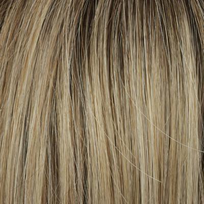 Peruka syntetyczna wielotonowy blond z ciemnym odrostem CARAMEL 10/14/80/8R