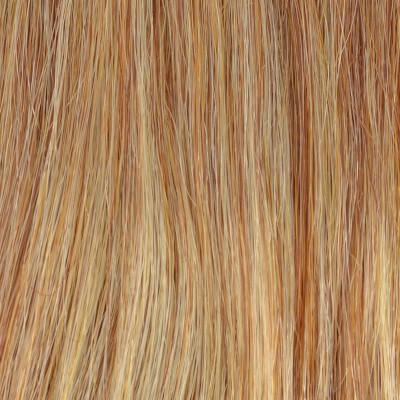 Peruka z włosów naturalnych europejskich blond z rudymi refleksami PREMIA 235