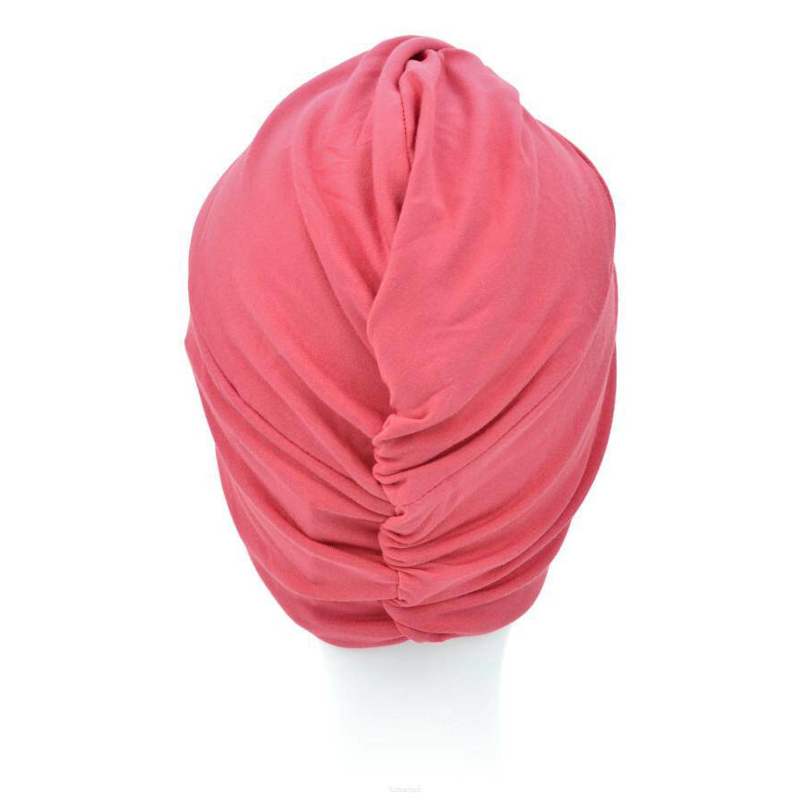 Turban retro malinowy róż ARUBA BM103*