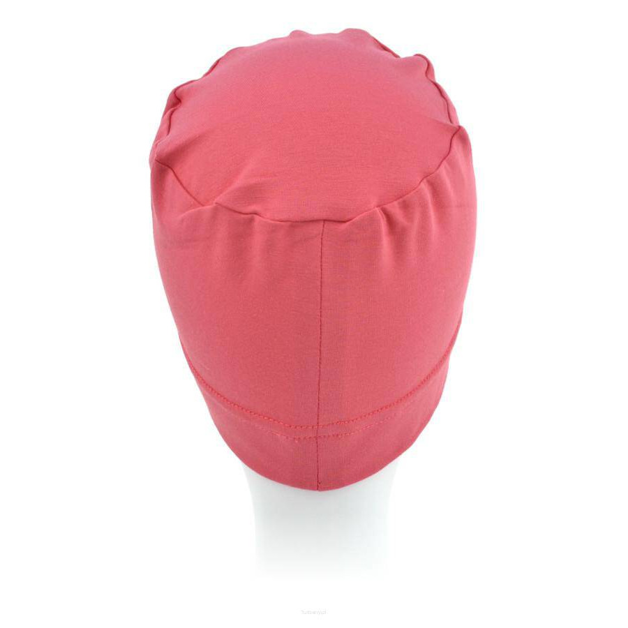 Lekki i prosty w budowie turban malinowy róż BALI BM103