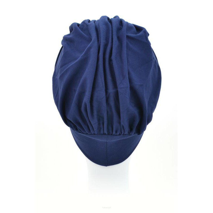 Turban granatowy gładki BARBADOS B23*