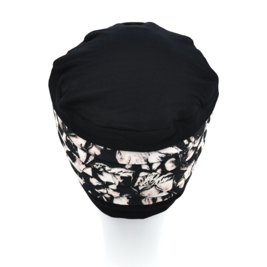 Elegancki turban czarny GRENADA B21+B167*