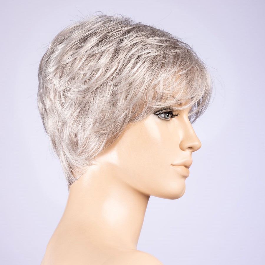 Peruka z włosów syntetycznych siwa SIDE silvergrey/mix