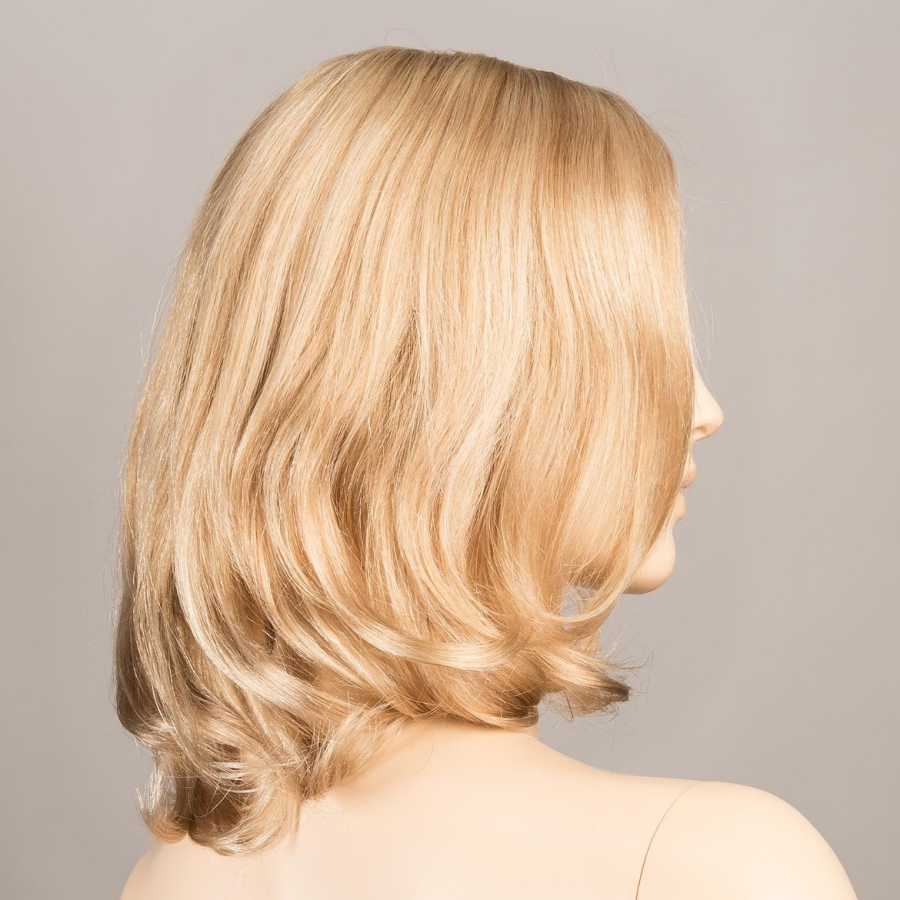 Peruka damska z włosów naturalnych remy szampański blond z odrostem APPEAL champagne/rooted