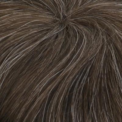 Męski tupet z włosa naturalnego remy ciemny brąz MOSI 230