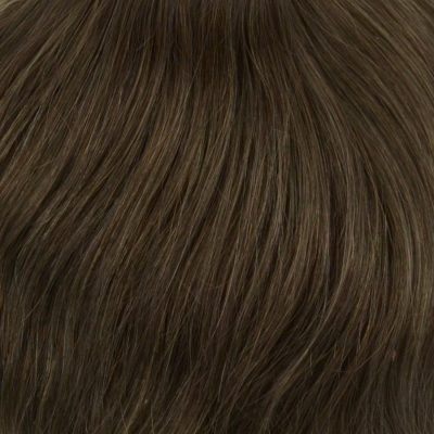 Męski tupet z włosa naturalnego remy ciemny brąz MOSI 6ASH