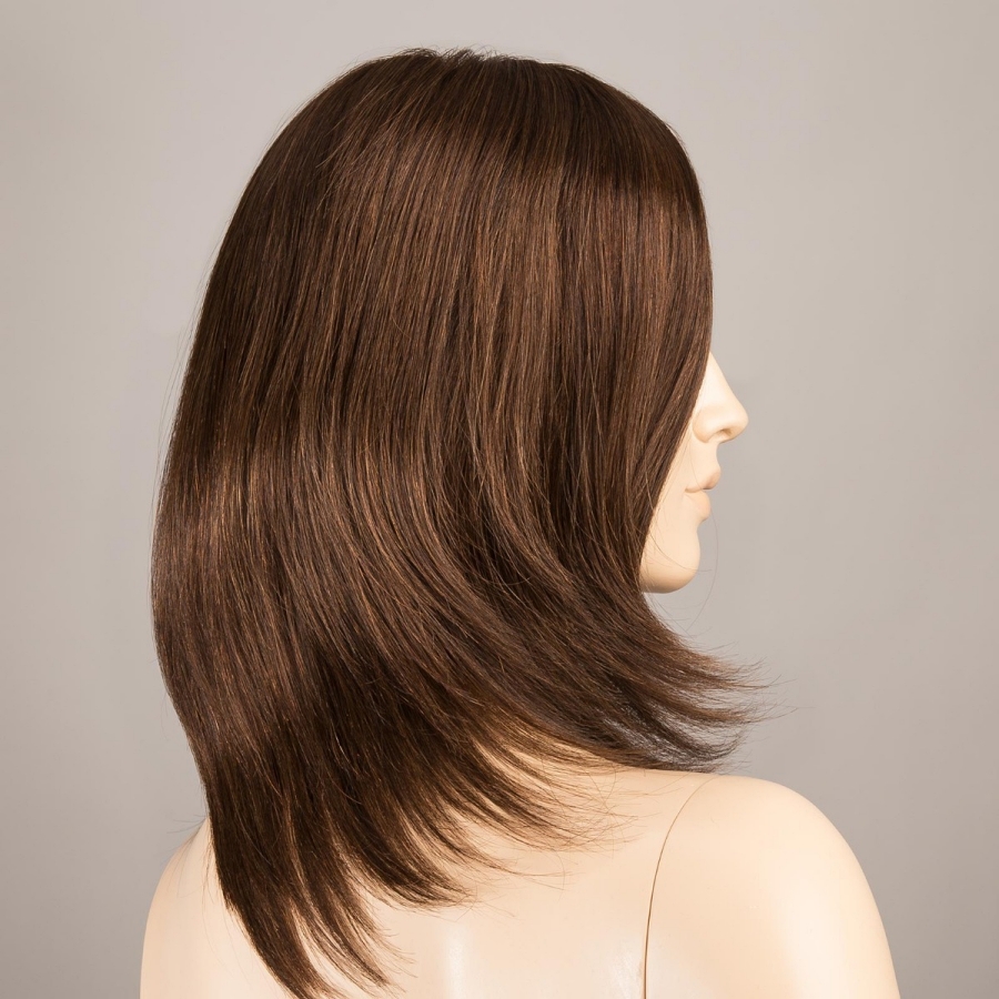 Peruka z włosów naturalnych remy ciemnoczekoladowy TRINITY PLUS darkchocolate/mix*