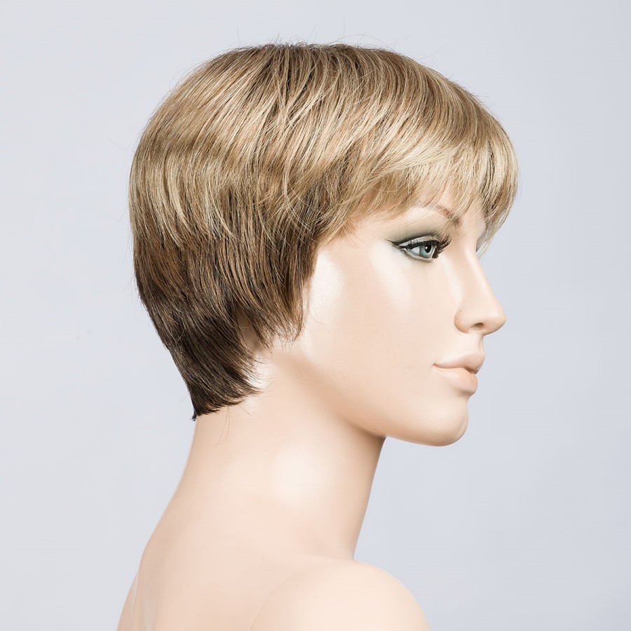 Peruka z włosów syntetycznych wielotonowy piaskowy blond z odrostem PIXIE sandmulti/rooted