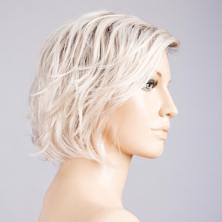 Peruka z włosów syntetycznych srebrny blond z odrostem NIGHT silverblonde/rooted