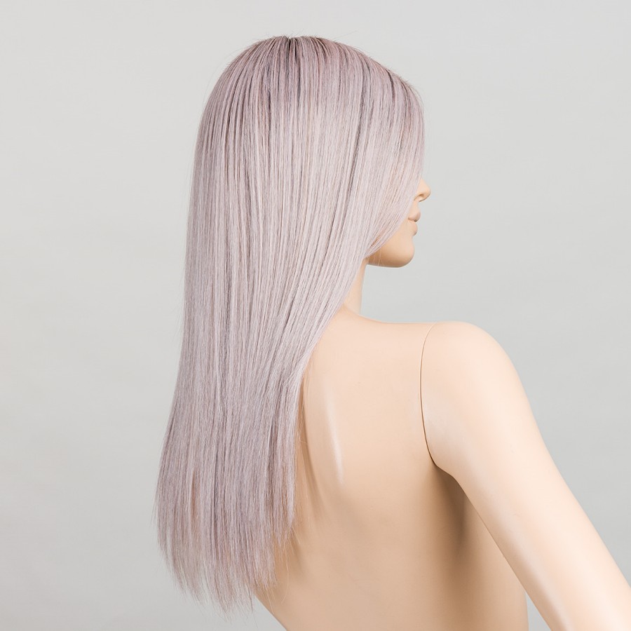 Długa peruka z włosów syntetycznych pastelowy liliowy z odrostem CLOUD pastel lilac/rooted