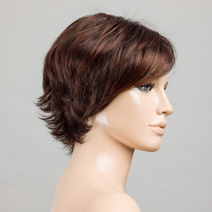Peruka z włosów syntetycznych głęboki kasztanowy brąz OPEN darkauburn/mix