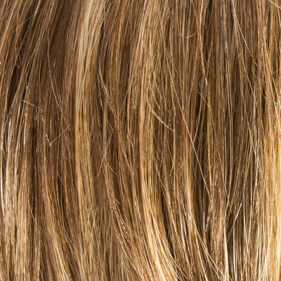 Półperuka z włosów syntetycznych bursztynowy blond z odrostem SECRET bernstein/rooted