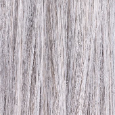 Półperuka siwa z włosów syntetycznych SECRET silvergrey/mix