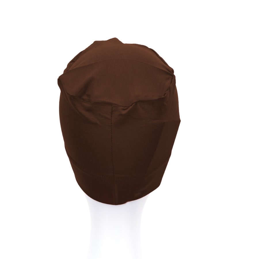 Turban na co dzień lub do spania brąz KAJA 25
